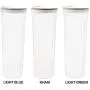 Kitchenware Storage Bottle Pasta Storage Box Packed Noodle Box Plastic Grains Storage Tanks Freshness Sealed Storage Containers,Dark Khaki Kitchenware Storage Bottle Pasta Storage Box Packed Noodle Box Plastic Grains Storage Tanks Freshness Sealed Storage Containers,Dark Khaki