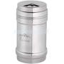 Fenfangxilas Condiment Storage Jar, Portable Stainless Steel Condiment Shaker Salt Pepper Spice Storage Bottle Jar for Restaurant Hotel Kitchen Tool