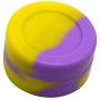 10 Pcs Non-Stick Silicone Wax Dab Containers 7 ml Multi Use Storage Jars - Assorted Colors