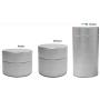 Herb Stash Jars | 2 Solid Aluminum Airtight Smell Proof Containers #1 Best Way To Preserve Spices & Herbs