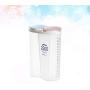 UPKOCH Food Canisters Storage Containers Transparent Plastic Sugar Grain Snacks Beans Nuts Storage Box Organizer