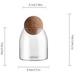 Multi Function Sealed Can Kitchen Glass Storage Tank Sealed Cans Food Grains Storage Container Jar Tea Vessel Tool,S