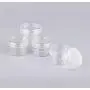 50 Pièces Pots Ronds en Plastique Transparent 5g/5ml avec Couvercles – Contenants Électroniques Petits pour Échantillons, Maquillage, Crèmes, Baumes à Lèvres, Nail Art, Bijoux 50 Pièces Pots Ronds en Plastique Transparent 5g/5ml avec Couvercles – Contenants Électroniques Petits pour Échantillons, Maquillage, Crèmes, Baumes à Lèvres, Nail Art, Bijoux