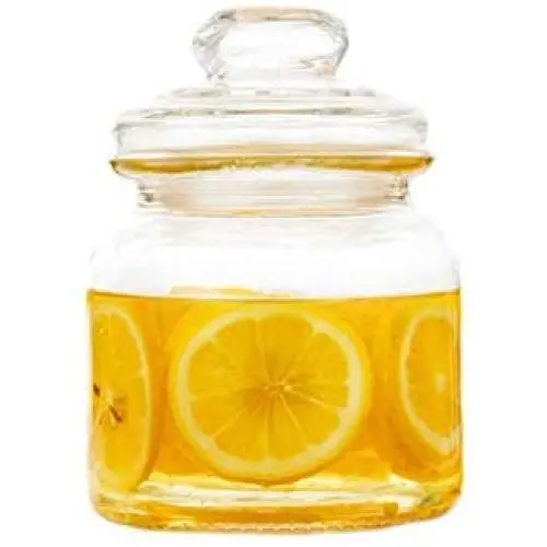 Glasbehälter für Lebensmittelflocken Lagerglasbehälter mit Dichtung, feuchtigkeitsdicht, für Honig, Marmelade, Kaffee – DELICATEWNN (Fassungsvermögen: 650ml)