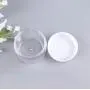 50 STÜCKE Klare Leere Kunststoff Lotion Flasche Wiederbefüllbare Behälter Lagerbehälter für Probenverpackung Dose zur Aufbewahrung von Gesichtscreme, losem Pulver, Eyeliner, Lippenbalsam, Rouge (20g/0.7oz)