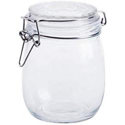 Yl Ly  Transparent Glass Sealed Jar Kitchen Glass Bottle Nut Jar Candy Jar Enzyme Jar Glass Jar Medium 750Ml