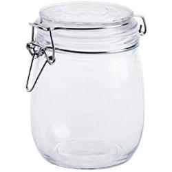 Yl Ly  Transparent Glass Sealed Jar Kitchen Glass Bottle Nut Jar Candy Jar Enzyme Jar Glass Jar Medium 750Ml