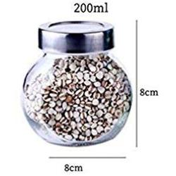 LQQGXLCondiment bottle, jar condiment storage box Spice jars, seasoning jars, flavoring jars, lidded food storage containers