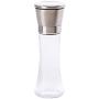Kitchen Food Storage Jar Airtight Food Storage Kitchen Glass Jar Moisture-Proof Home Multi-Purpose Jam Bottle Cruet Slim Stainless Steel Manual Grinder