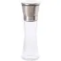 Kitchen Food Storage Jar Airtight Food Storage Kitchen Glass Jar Moisture-Proof Home Multi-Purpose Jam Bottle Cruet Slim Stainless Steel Manual Grinder