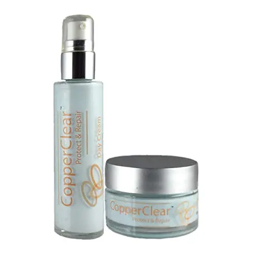 Crème Visage Copper Clear – Hydratant Naturel avec Zinc, Magnésium et Aloe Vera – Idéale pour la Peau, le Visage et les Yeux – Sans Parabènes, Arômes Artificiels ni Conservateurs – 60 ml (Crème Jour) & 30 ml (Crème de Nuit) Crème Visage Copper Clear – Hydratant Naturel avec Zinc, Magnésium et Aloe Vera – Idéale pour la Peau, le Visage et les Yeux – Sans Parabènes, Arômes Artificiels ni Conservateurs – 60 ml (Crème Jour) & 30 ml (Crème de Nuit)