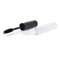 Pengxiaomei 2pcs 10ml Empty Mascara Tube with Eyelash Wand, Eyelash Cream Container Bottle with Funnels Transfer Pipettes