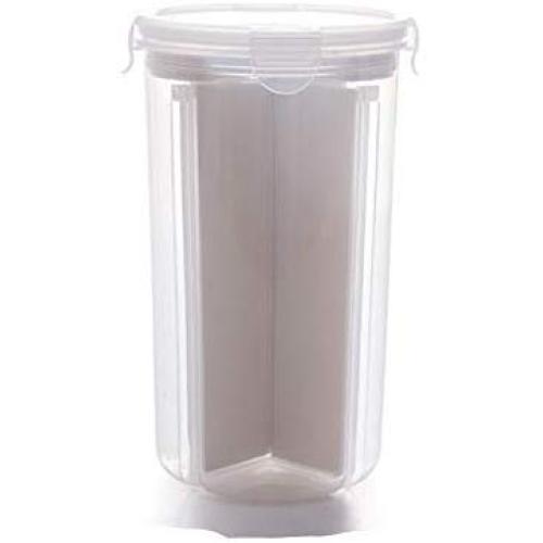 Mini Spice Jars Sealed cans, home kitchen, grain storage tank, four-part storage, sealed cans