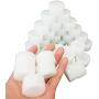 SZBS Silicone containers 5ml Clear Container For Dab Oil Non-stick Round Shape Concentrate Wax Storage Jars (10)