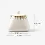 LQQGXLCondiment bottle, jar condiment storage box Spice jars, ceramic cans with lids, food storage containers with lids