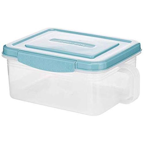 Kitchen storage box, plastic storage box with lid, vegetable refrigerator sealed box