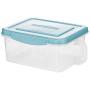 Kitchen storage box, plastic storage box with lid, vegetable refrigerator sealed box