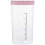 Collecting Tank Storage Box Grains Practical 3 Size Food Storage Jar Multipurpose Container Wheat Straw Seal Tank Box,Pink2