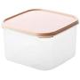 Kitchen storage box, plastic transparent refrigerator storage box, food storage box