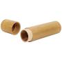 Natural Round Bamboo Sealed Tea Box Candy Dried Foods Jar Container Storage