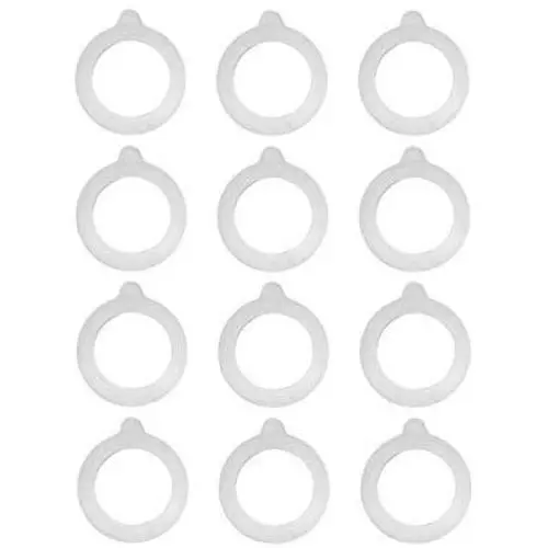 Sunshine Mason Co, Wire Bail Rubber Jar Gaskets 3.15" (80mm) fits Bormioli Fido Jars Made in USA 12 Pieces Sunshine Mason Co, Wire Bail Rubber Jar Gaskets 3.15" (80mm) fits Bormioli Fido Jars Made in USA 12 Pieces