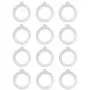 Sunshine Mason Co, Wire Bail Rubber Jar Gaskets 3.15" (80mm) fits Bormioli Fido Jars Made in USA 12 Pieces Sunshine Mason Co, Wire Bail Rubber Jar Gaskets 3.15" (80mm) fits Bormioli Fido Jars Made in USA 12 Pieces