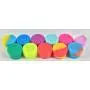 Contenants en silicone ronds de 3ml, 100 pièces, couleurs assorties, vente en gros. Contenants en silicone ronds de 3ml, 100 pièces, couleurs assorties, vente en gros.