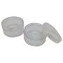 30 gram Clear Storage Cosmetic Plastic Jar (Pack of 10)