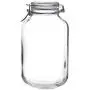 Bormioli Rocco Clear Fido 135.25 Oz Glass Storage Jar: Airtight Lid With Leak Proof Gasket, Wide Mouth Kitchen Food Container for Preserving Jam, Spices, Coffee, Sugar & Herbs Bormioli Rocco Clear Fido 135.25 Oz Glass Storage Jar: Airtight Lid With Leak Proof Gasket, Wide Mouth Kitchen Food Container for Preserving Jam, Spices, Coffee, Sugar & Herbs