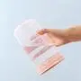 Kitchen Sealed Jar Plastic Bottle Transparent Grain Storage Box Zero Food Dried Fruit Bean Candy Storage Tank (Color : Pink, Size : S)