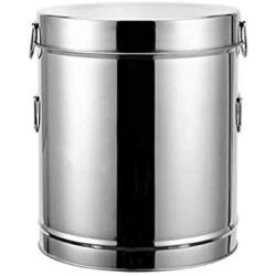 Cookie Jar Cereal Coffee Storage Containers Jar 304 Stainless Steel with Lids Airtight Bpa Free Large, Food Storage Containers Jar for Kitchen Pantry Organization Canister Candy Bulk, 15L
