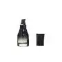 SYBL 1PCS 40ml/1.4oz Hochwertige, quadratische, schwarze, Farbverlaufs-Glas-Pumpflasche, Tragbarer Reise-Kosmetik-Lotion-Verteilerbehälter, Glasflasche, Jar Pot Vial für Emulsion, Serum