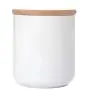 Food Storage Jar, Ceramic Kitchen Canisters with Airtight Seal Bamboo Lid, Food Storage Canister for Tea, Coffee Bean, Spice, Sugar, 500ml/ 700ml/ 800ml (10.3x9.3cm,500ml) Food Storage Jar, Ceramic Kitchen Canisters with Airtight Seal Bamboo Lid, Food Storage Canister for Tea, Coffee Bean, Spice, Sugar, 500ml/ 700ml/ 800ml (10.3x9.3cm,500ml)