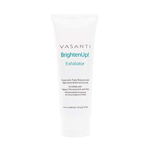 VASANTI Enzymatic Face Rejuvenator Exfoliating Face Wash by VASANTI - Enriched with Papaya, Microcrystals, Aloe Vera - Get Healthy Glowing Skin - Original Size (120g)
