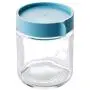 Contenants de Rangement en Verre pour Cuisine, Organisateur de Réfrigérateur, Bouteille Scellée, Boîte à Thé, Graines, Céréales, Pot Transparent, 400ml Bleu Contenants de Rangement en Verre pour Cuisine, Organisateur de Réfrigérateur, Bouteille Scellée, Boîte à Thé, Graines, Céréales, Pot Transparent, 400ml Bleu