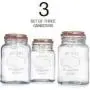 Elegant Home Quality 11 Peice Storage Hostess Set Clear Quality Glass Airtight