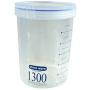 BESTONZON Airtight Food Storage Container Transparent Food Grains Crisper Seal Home Kitchen containers