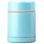 Choners Food Storage Containers with Airtight Lids 400ml Portable Vacuum Thermal Flask Jug Coffee Soup Jar Water Cup Bottle Gift Meal Prep Containers and Bento Lunch Boxes Microwave Freezer Blue