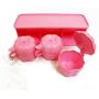 Mini Spice Jars Kitchen plastic flip four grain seasoning box storage box