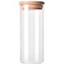Transparent High Borosilicate Glass Kitchen Storage Bottle Store Food Ingredient Candy Biscuit Storage Jar Organization