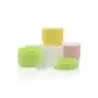 10PCS Refillable Bottles Plastic Empty Makeup Jar Pot Travel Face Cream/Lotion/Cosmetic Container 5 Colors,Clear,10g