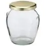 Glas-Honigbehälter, 24 oz (ca. 700 ml), mit Gold-Metall-Deckelstopfen, Packung mit 12 Stück – Berlin Packaging