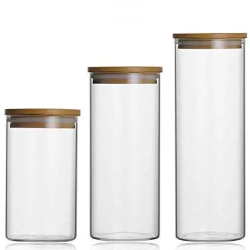 Food Storage Glass Jar No Lead Kitchen Storage Bottles Sealed Cans With Cover Large Capacity Candy Glass Jars Tea Box H10560,6.5X12Cm Food Storage Glass Jar No Lead Kitchen Storage Bottles Sealed Cans With Cover Large Capacity Candy Glass Jars Tea Box H10560,6.5X12Cm