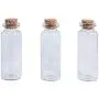 Conteneur en verre Rayher 46295000 avec couvercle en liège, 2,3cm