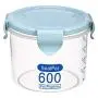 Buckle Sealed Food Container Transparent Cereal Round Storage Jar Holders Kitchen Clear Seasoning Containers New,No.2 Buckle Sealed Food Container Transparent Cereal Round Storage Jar Holders Kitchen Clear Seasoning Containers New,No.2