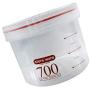 BESTONZON Airtight Food Storage Container Transparent Food Grains Crisper Seal Home Kitchen containers