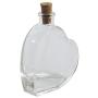 Viva Haushaltswaren 12 Mini Heart Shaped Bottles 50 ml Bottles A Funnel