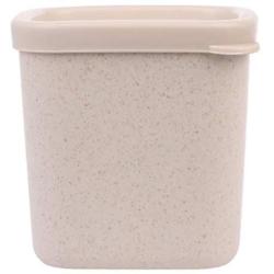 Kitchen Food Storage Jar Airtight Food Storage Wheat Straw Kitchen Food Case Cereal Grain Rice Storage Container Box Sealed Jar (Color : Beige, Size : L)