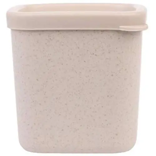 Beige Küchen-Lebensmittel-Aufbewahrungsglas, Weizensprossig, Küchen-Lebensmittel-Behälter, Getreide-Reis-Aufbewahrungsbox, versiegelter Behälter (Farbe: Beige, Größe: L)