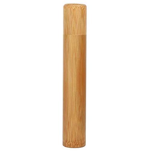 Natural Round Bamboo Sealed Tea Box Candy Dried Foods Jar Container Storage